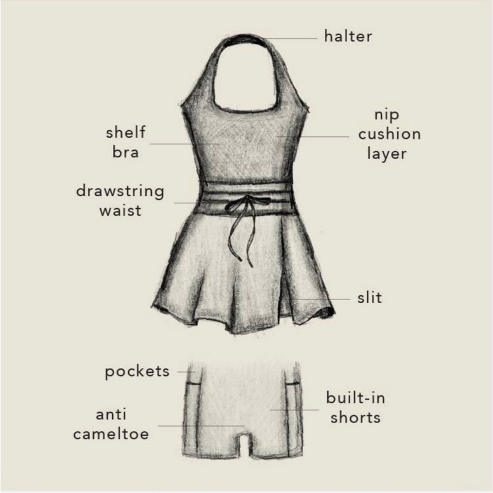 🩰 Blogilates Game Set Match Dress - Picture 6 of 7